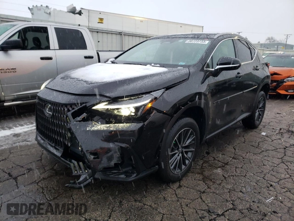 2023 Lexus NX with VIN 2T2ADCEZ9PC002696, listed as a Copart auction lot 38723733 with 350 mi miles. Bid and sale history available at carsss.com. Image 1.