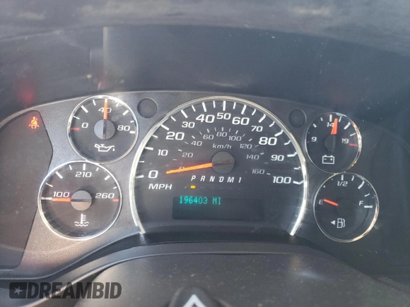 2015 Chevrolet Express Cargo with VIN 1GCZGUCG4F1248614, listed as a Copart auction lot 48747805 with 196,403 mi miles and Clean title. Bid and sale history available at DreamBid. Image 9.
