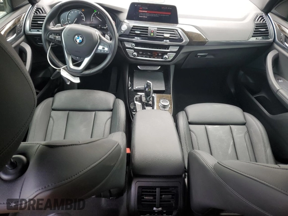 2020 BMW X3 sDrive30i with VIN 5UXTY3C09L9C69649, listed as a Copart auction lot 48416745 with 28,469 mi miles and Salvage Title. Bid and sale history available at carsss.com. Image 8.