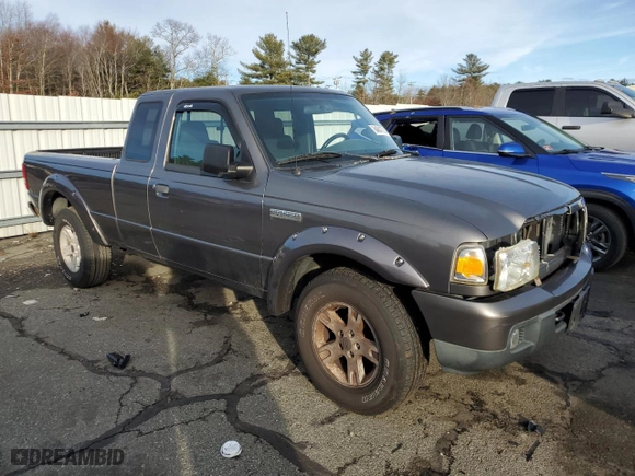 2006 Ford Ranger XL with VIN 1FTZR15E06PA73599, listed as a Copart auction lot 84847734 with 80,301 mi miles and Salvage Title. Bid and sale history available at carsss.com. Image 4.