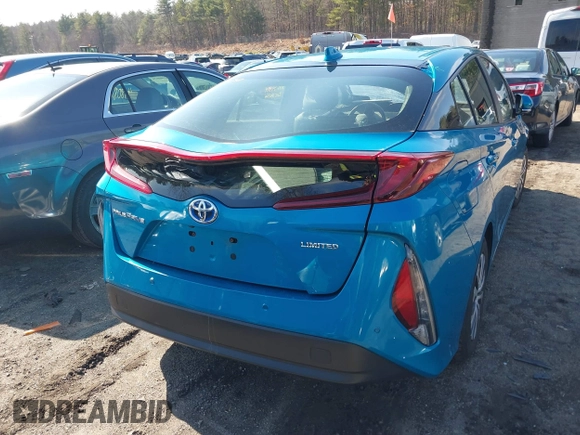 2021 Toyota Prius LE with VIN JTDKAMFP1M3166050, listed as a IAAI auction lot 41831145 with 54,350 mi miles and . Bid and sale history available at DreamBid. Image 17.
