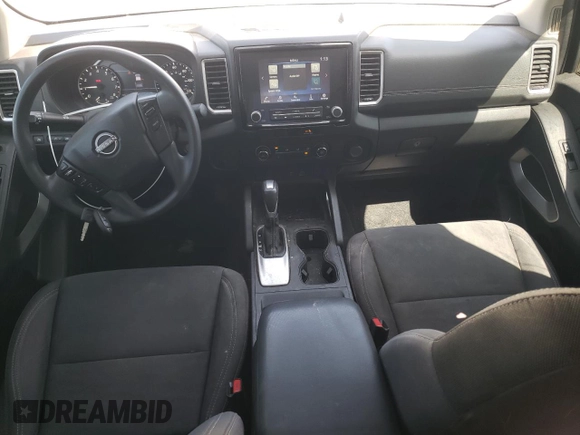 2022 Nissan Frontier Pro-X with VIN 1N6ED1EJ0NN636751, listed as a Copart auction lot 61053585 with 68,222 mi miles and Salvage title. Bid and sale history available at DreamBid. Image 8.