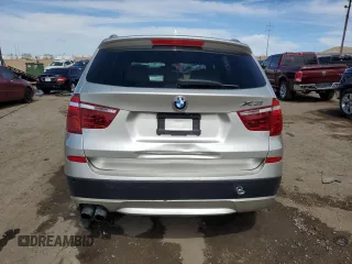 2013 BMW X3 xDrive28i with VIN 5UXWX9C51D0A16801, listed as a Copart auction lot 49008455 with 104,542 mi miles and Salvage Title. Bid and sale history available at carsss.com. Image 6.