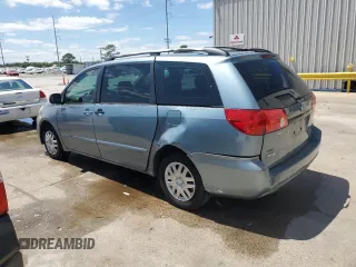 2008 Toyota Sienna CE with VIN 5TDZK23C78S204953, listed as a Copart auction lot 52029425 with 163,003 mi miles and Salvage Title. Bid and sale history available at carsss.com. Image 2.