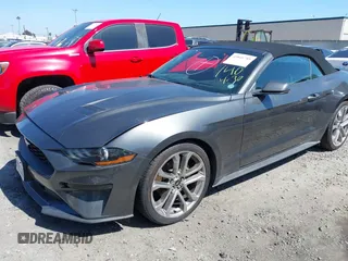 2020 Ford Mustang EcoBoost with VIN 1FATP8UH4L5130500, listed as a IAAI auction lot 41841789 with 1 mi miles. Bid and sale history available at carsss.com. Image 2.