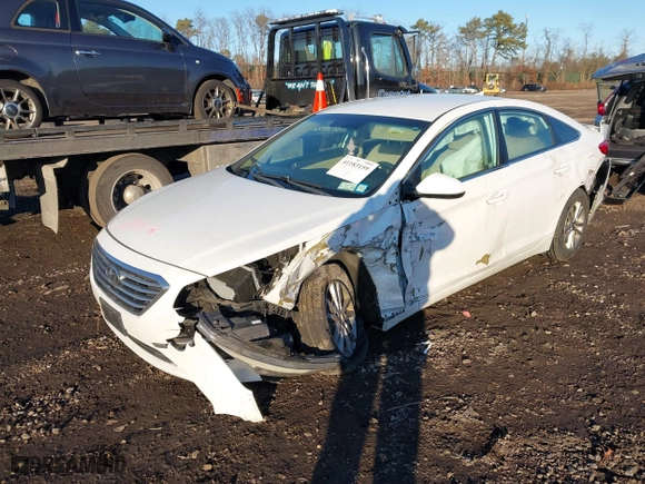 2017 Hyundai Sonata SE with VIN 5NPE24AF7HH499890, listed as a IAAI auction lot 41183159 with 87,397 mi miles. Bid and sale history available at carsss.com. Image 17.