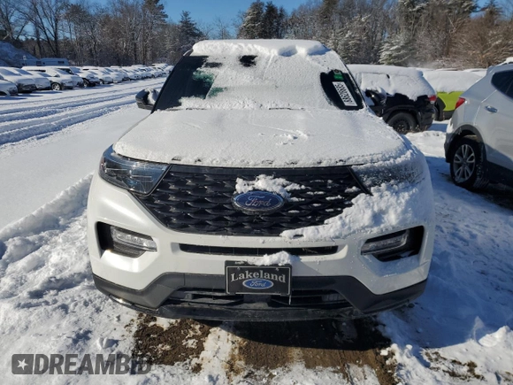 2023 Ford Explorer ST-Line with VIN 1FMSK7KH9PGB66724, listed as a Copart auction lot 88628685 with 0 mi miles and Non Repairable. Bid and sale history available at carsss.com. Image 5.