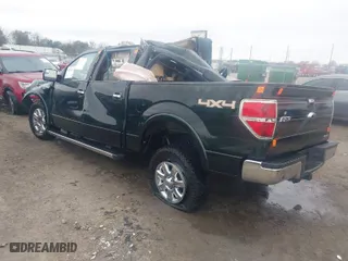2013 Ford F-150 XL with VIN 1FTFW1EF2DKE54627, listed as a IAAI auction lot 40795033 with 1 mi miles. Bid and sale history available at carsss.com. Image 3.