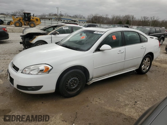 2011 Chevrolet Impala LT Fleet z VIN 2G1WG5EK5B1174708, wystawiony jako Copart lot #49614035 z przebiegiem 180 125 mil mil oraz Nie do naprawy • Non repairable. Historia ofert i sprzedaży dostępna na DreamBid. Obrazek 1.