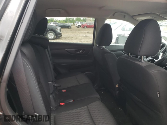 2017 Nissan Rogue S with VIN KNMAT2MV7HP559996, listed as a Copart auction lot 53954934 with 116,806 mi miles and Salvage Title. Bid and sale history available at carsss.com. Image 10.