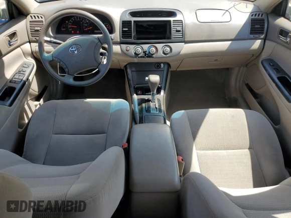 2006 Toyota Camry STD with VIN 4T1BE32K16U110563, listed as a Copart auction lot 53959605 with 123,430 mi miles and Salvage Title. Bid and sale history available at DreamBid. Image 8.
