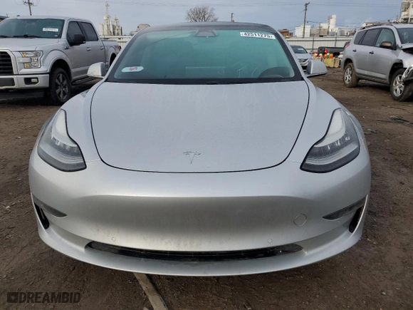 2018 Tesla Model 3 Long Range Battery with VIN 5YJ3E1EA3JF048326, listed as a Copart auction lot 42511275 with 130,965 mi miles and Salvage Title. Bid and sale history available at carsss.com. Image 5.