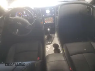 2015 Infiniti Q50 Premium with VIN JN1BV7AP1FM340177, listed as a Copart auction lot 45516215 with 76,116 mi miles and Salvage Title. Bid and sale history available at carsss.com. Image 8.