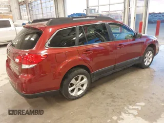 2013 Subaru Outback 2.5i Premium with VIN 4S4BRBCC4D1256623, listed as a IAAI auction lot 41658705 with 157,135 mi miles. Bid and sale history available at carsss.com. Image 4.