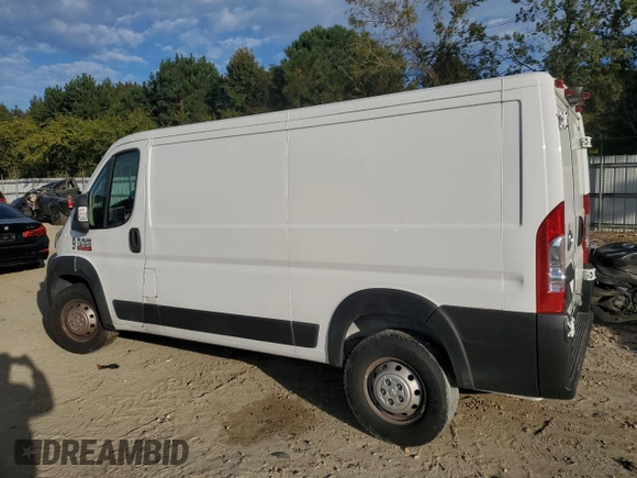 2020 Ram ProMaster Cargo with VIN 3C6TRVAG0LE121559, listed as a Copart auction lot 75830994 with 77,775 mi miles and Salvage Title. Bid and sale history available at DreamBid. Image 2.