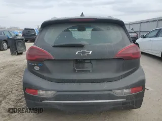 2018 Chevrolet Bolt EV Premier with VIN 1G1FX6S09J4111400, listed as a Copart auction lot 47557335 with 0 mi miles and Salvage Title. Bid and sale history available at carsss.com. Image 6.