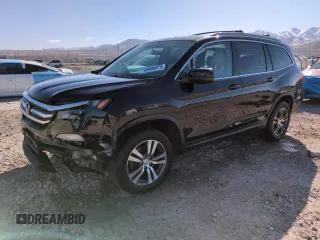 2016 Honda Pilot EX with VIN 5FNYF6H35GB096223, listed as a Copart auction lot 49088875 with 106,685 mi miles and Salvage Title. Bid and sale history available at carsss.com. Image 1.