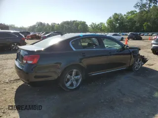 2008 Lexus GS 350 with VIN JTHBE96S080032609, listed as a Copart auction lot 52169145 with 197,283 mi miles and Salvage Title. Bid and sale history available at DreamBid. Image 3.