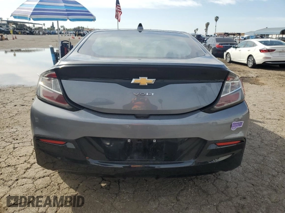 2019 Chevrolet Volt LT with VIN 1G1RC6S57KU124619, listed as a Copart auction lot 45668115 with 25,092 mi miles and Salvage Title. Bid and sale history available at carsss.com. Image 6.