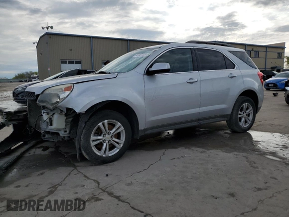 2013 Chevrolet Equinox LT with VIN 2GNALDEK6D6292867, listed as a Copart auction lot 50782155 with 127,354 mi miles and Salvage Title. Bid and sale history available at DreamBid. Image 1.