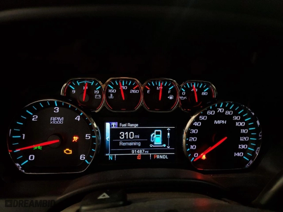2017 GMC Sierra 1500 SLE with VIN 1GTV2MEH8HZ202436, listed as a Copart auction lot 66657134 with 91,487 mi miles and Salvage Title. Bid and sale history available at carsss.com. Image 9.
