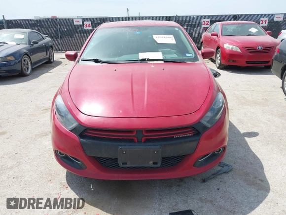 2013 Dodge Dart SXT with VIN 1C3CDFBH3DD641007, listed as a IAAI auction lot 42028569 with 118,700 mi miles. Bid and sale history available at carsss.com. Image 6.