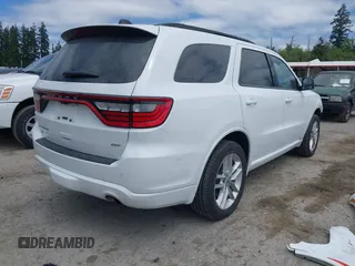 2024 Dodge Durango GT Plus with VIN 1C4RDJDG0RC213096, listed as a IAAI auction lot 42510767 with 18,781 mi miles and . Bid and sale history available at DreamBid. Image 4.