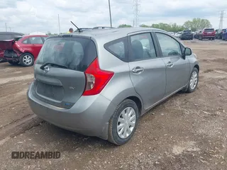 2014 Nissan Note SV with VIN 3N1CE2CP6EL401908, listed as a IAAI auction lot 42142322 with 139,736 mi miles and . Bid and sale history available at DreamBid. Image 4.