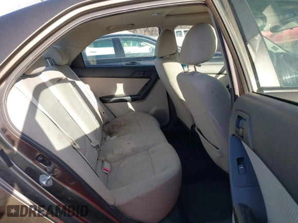 2012 Kia Forte EX with VIN KNAFU4A27C5476031, listed as a IAAI auction lot 41633058 with 137,998 mi miles. Bid and sale history available at carsss.com. Image 8.
