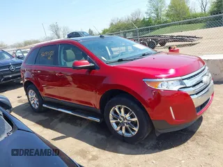 2013 Ford Edge SEL with VIN 2FMDK3JC2DBE36967, listed as a IAAI auction lot 42097753 with 137,322 mi miles. Bid and sale history available at carsss.com. Image 14.
