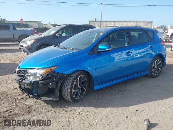 2016 Scion iM z VIN JTNKARJE9GJ512182, wystawiony jako IAAI lot #42172678 z przebiegiem 105 797 mil mil oraz . Historia ofert i sprzedaży dostępna na DreamBid. Obrazek 2.