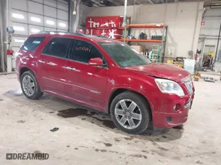 2012 GMC Acadia Denali with VIN 1GKKVTED4CJ305740, listed as a IAAI auction lot 41543144 with 153,583 mi miles. Bid and sale history available at carsss.com. Image 1.