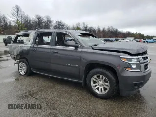 2018 Chevrolet Suburban LT z VIN 1GNSKHKC9JR262273, wystawiony jako Copart lot #51970175 z przebiegiem Nie podano mil oraz Szkoda całkowita • Salvage title. Historia ofert i sprzedaży dostępna na DreamBid. Obrazek 4.