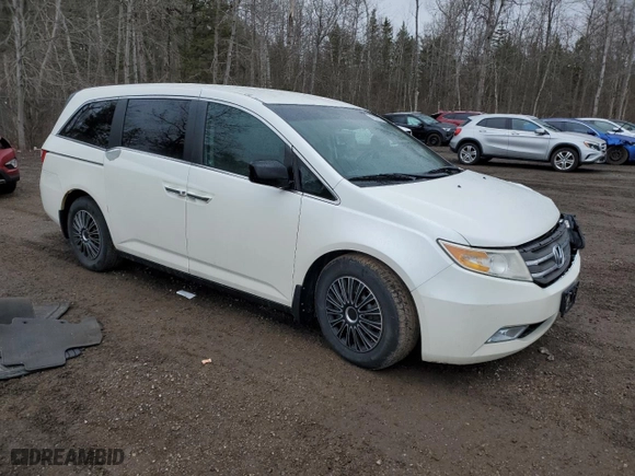 2012 Honda Odyssey EX with VIN 5FNRL5H49CB507763, listed as a Copart auction lot 49896005 with 217,292 mi miles and Clean Title. Bid and sale history available at carsss.com. Image 4.