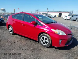 2012 Toyota Prius One with VIN JTDKN3DU6C5414349, listed as a IAAI auction lot 41992665 with 248,759 mi miles. Bid and sale history available at carsss.com. Image 1.