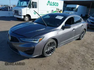 2020 Acura ILX w/Premium/A-SPEC Pkg with VIN 19UDE2F8XLA007016, listed as a IAAI auction lot 41598129 with 44,979 mi miles. Bid and sale history available at carsss.com. Image 16.