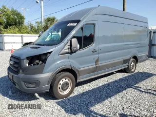 2020 Ford Transit Cargo with VIN 1FTBR3X87LKA72219, listed as a Copart auction lot 51344515 with Not Provided miles and Salvage Title. Bid and sale history available at carsss.com. Image 1.