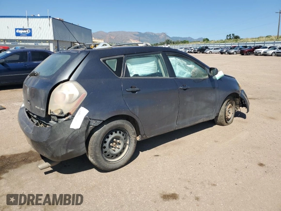 2009 Pontiac Vibe with VIN 5Y2SM67059Z452069, listed as a Copart auction lot 69224004 with 0 mi miles and Salvage Title. Bid and sale history available at carsss.com. Image 3.