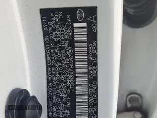 2011 Toyota Prius I with VIN JTDKN3DU1B0297789, listed as a Copart auction lot 84598534 with 218,023 mi miles and Salvage Title. Bid and sale history available at DreamBid. Image 13.