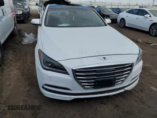 2015 Hyundai Genesis 3.8L with VIN KMHGN4JE4FU017012, listed as a Copart auction lot 48868425 with 110,981 mi miles and Salvage Title. Bid and sale history available at carsss.com. Image 5.