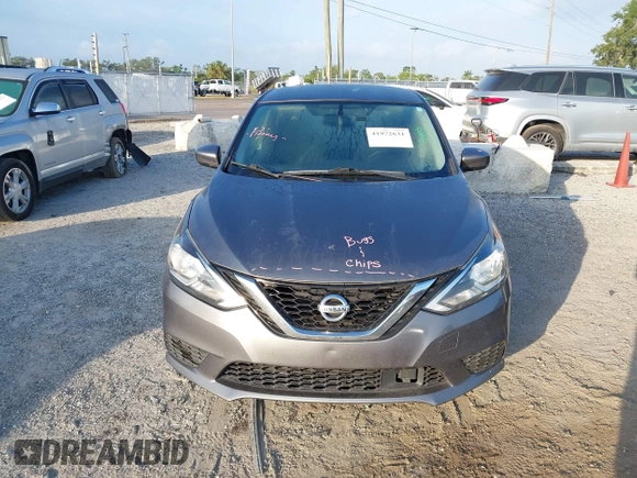 2018 Nissan Sentra SV with VIN 3N1AB7AP3JY269462, listed as a IAAI auction lot 41972631 with 184,694 mi miles. Bid and sale history available at carsss.com. Image 12.