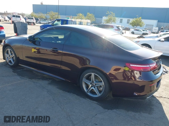 2019 Mercedes-Benz E with VIN WDD1J6HB1KF079582, listed as a IAAI auction lot 41468941 with 36,445 mi miles. Bid and sale history available at carsss.com. Image 3.