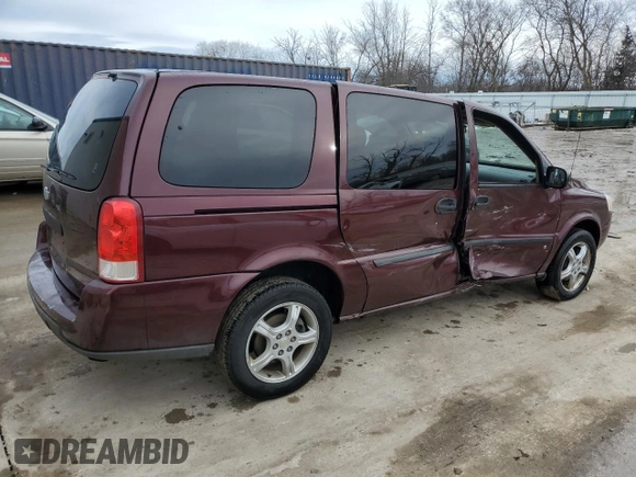 2008 Chevrolet Uplander LS with VIN 1GNDV231X8D162927, listed as a Copart auction lot 45901975 with 174,416 mi miles and Non Repairable. Bid and sale history available at DreamBid. Image 3.