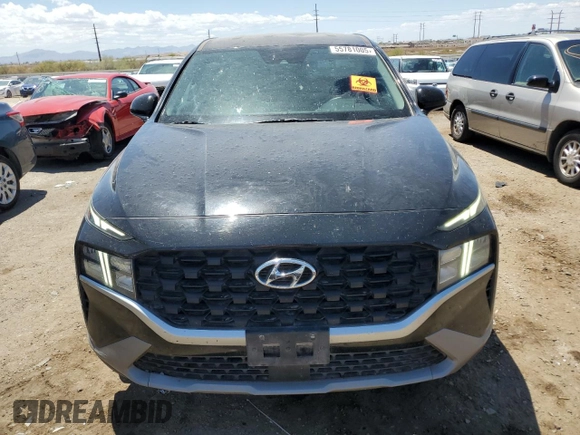 2021 Hyundai Santa Fe SE z VIN 5NMS14AJXMH340458, wystawiony jako Copart lot #55781005 z przebiegiem 121 872 mil mil oraz Szkoda całkowita • Salvage title. Historia ofert i sprzedaży dostępna na DreamBid. Obrazek 5.