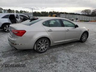 2014 Kia Cadenza Premium with VIN KNALN4D73E5143352, listed as a Copart auction lot 84725614 with 122,878 mi miles and Clean Title. Bid and sale history available at carsss.com. Image 3.