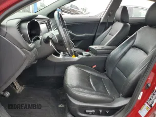 2015 Kia Optima SX Turbo with VIN 5XXGR4A64FG408491, listed as a Copart auction lot 59315544 with 112,518 mi miles and Clean Title. Bid and sale history available at carsss.com. Image 7.