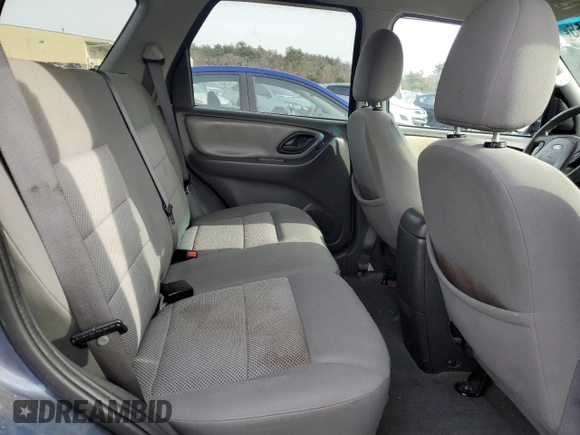 2006 Ford Escape XLT with VIN 1FMYU93166KA28586, listed as a Copart auction lot 43687055 with 185,066 mi miles and Salvage Title. Bid and sale history available at carsss.com. Image 10.