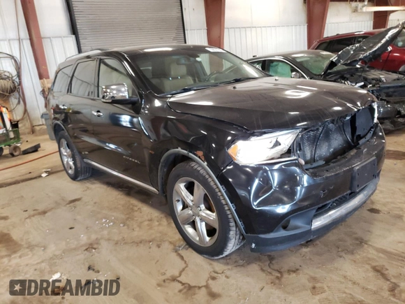 2011 Dodge Durango Citadel z VIN 1D4SE5GT2BC630842, wystawiony jako Copart lot #59531205 z przebiegiem 198 493 mil mil oraz Czysty tytuł • Clean title. Historia ofert i sprzedaży dostępna na DreamBid. Obrazek 4.