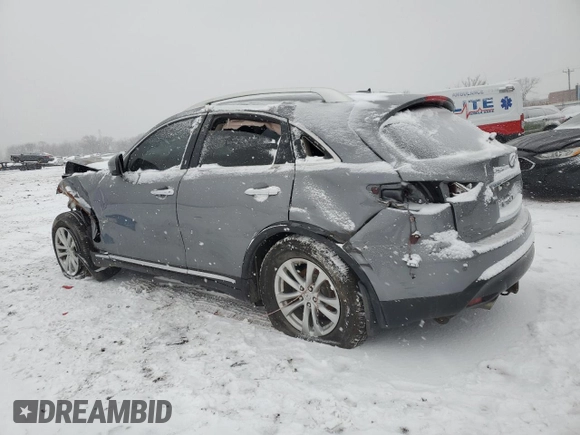 2017 Infiniti QX70 z VIN JN8CS1MW6HM410886, wystawiony jako Copart lot #54278645 z przebiegiem Nie podano mil oraz Tytuł czysty. Historia ofert i sprzedaży dostępna na DreamBid. Obrazek 2.