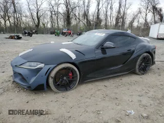 2020 Toyota Supra 3.0 z VIN WZ1DB4C08LW026587, wystawiony jako Copart lot #50378495 z przebiegiem 31 247 mil mil oraz Szkoda całkowita • Salvage title. Historia ofert i sprzedaży dostępna na DreamBid. Obrazek 1.